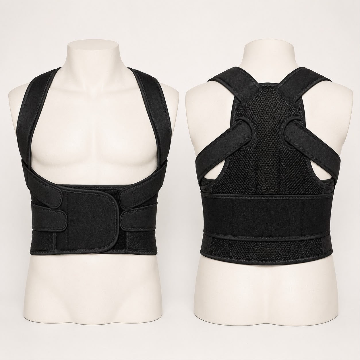 Posture Corrector Back Orthopedic Straps for Men and Women Fully Adjustable Spinal Brace Comfortable Effective Upper Back Brace